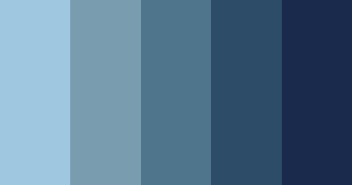 Download winter blues color palette PNG image (landscape)