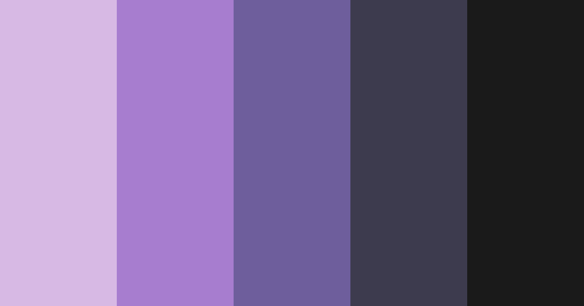 Download bunny purple black color palette PNG image (landscape)
