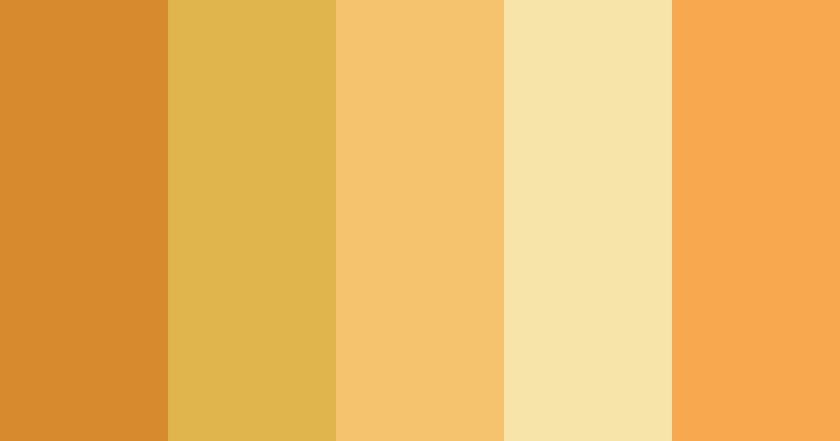 Download amber crystal color palette PNG image (landscape)