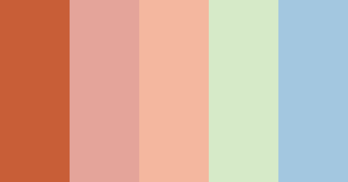 Download the fox color palette PNG image (landscape)
