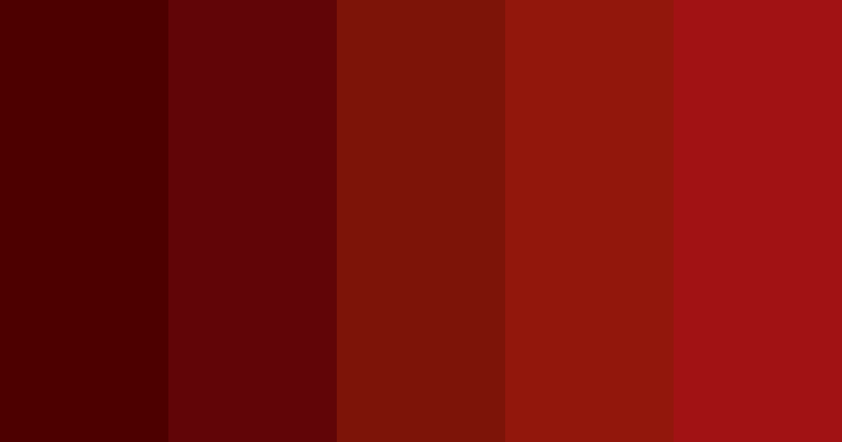 Download bold crimson color palette PNG image (landscape)