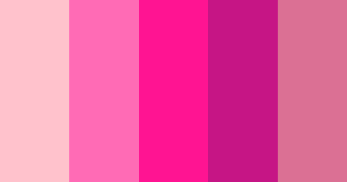 Download pinkie pie color palette PNG image (landscape)