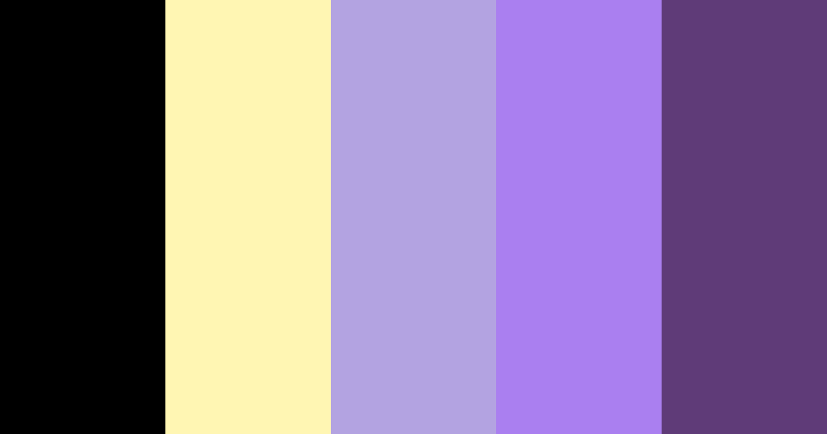 Download midnight blossom color palette PNG image (landscape)