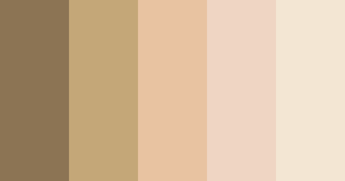 Download hazel color palette PNG image (landscape)
