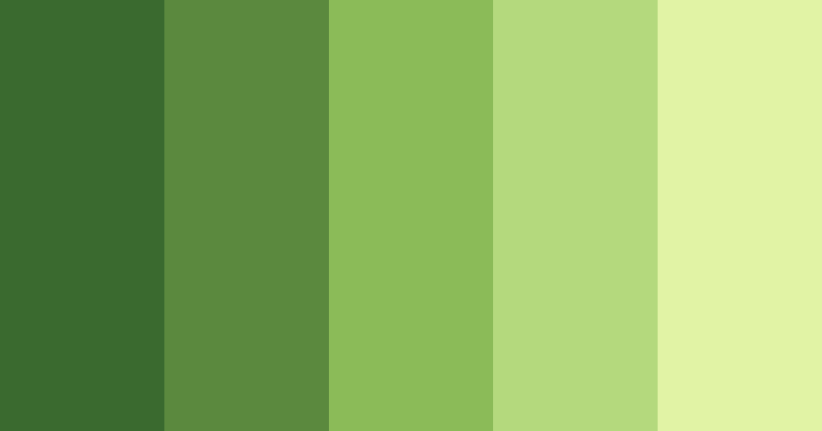 Download forest color palette PNG image (landscape)