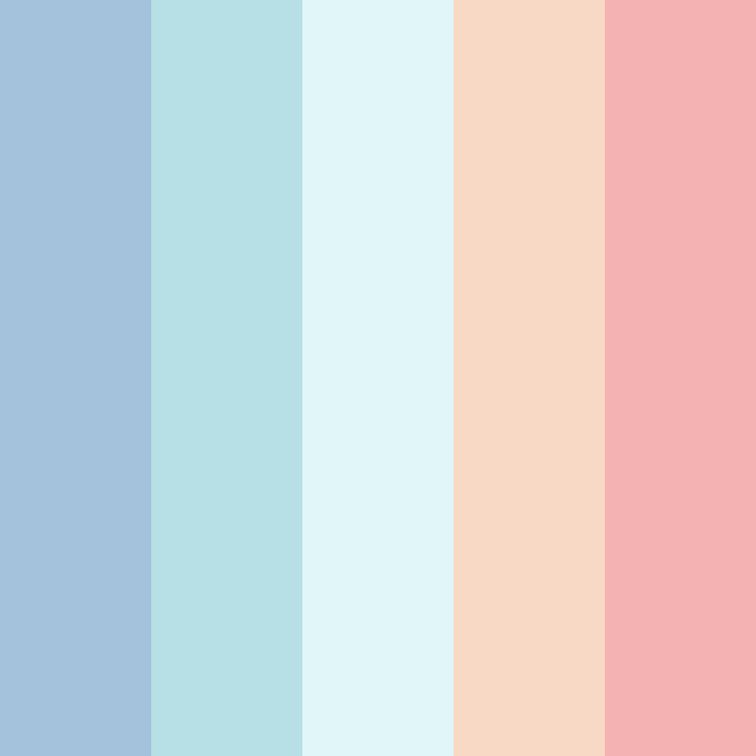 Download winter soft color palette PNG image (square)