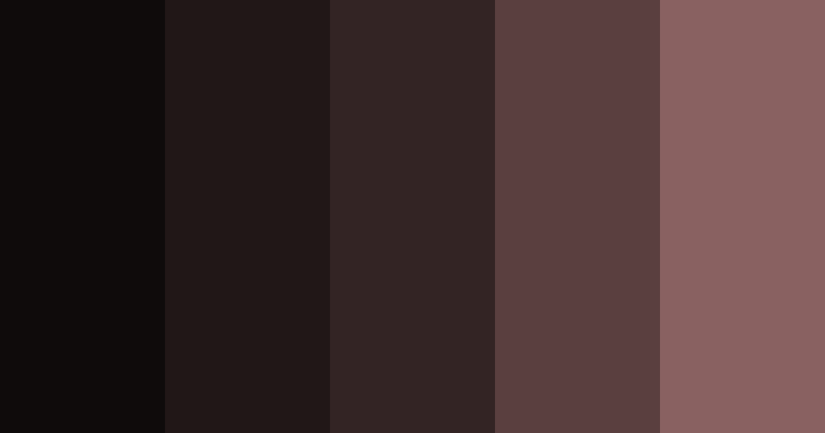 Download onyx elegance color palette PNG image (landscape)
