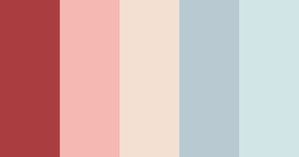 Download bleeding in the snow color palette PNG image (landscape)