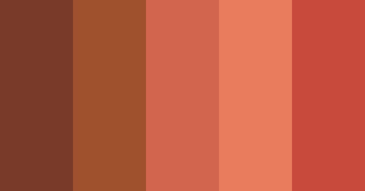Download desert sunset color palette PNG image (landscape)