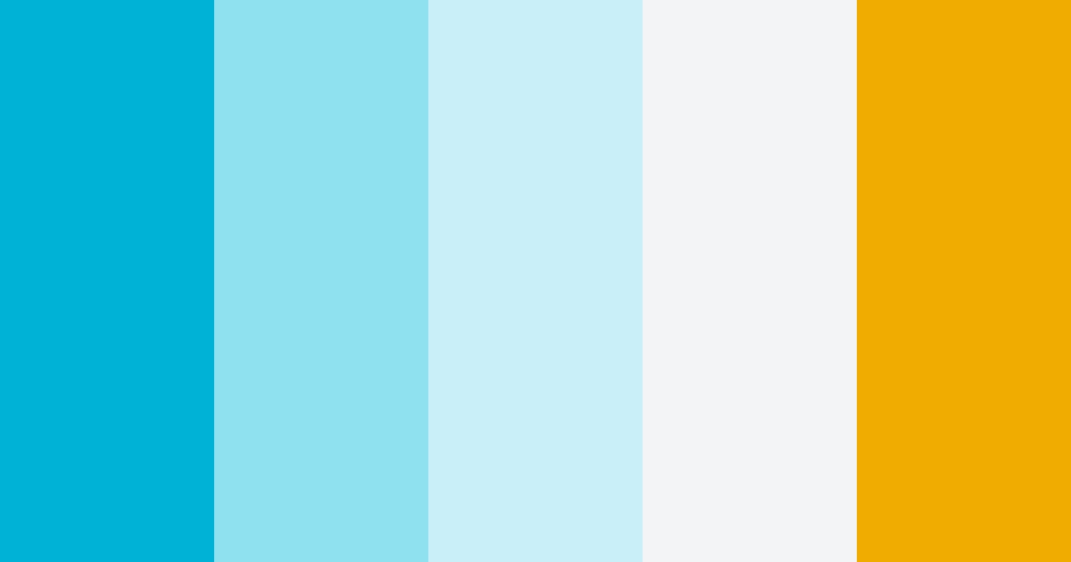 Download scandinavian sea color palette PNG image (landscape)