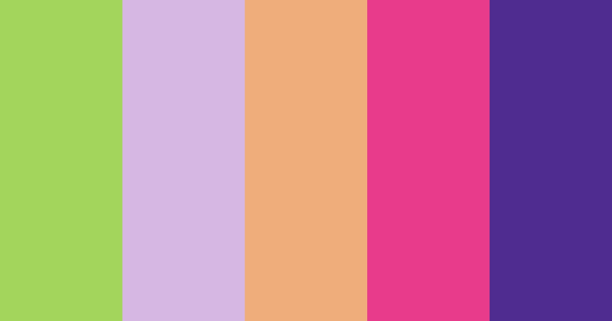 Download enchanted forest color palette PNG image (landscape)