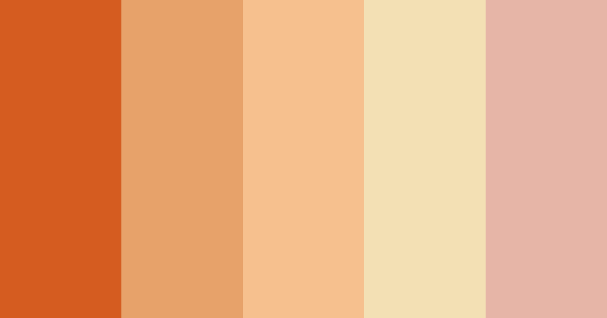 Download arizona sunset color palette PNG image (landscape)