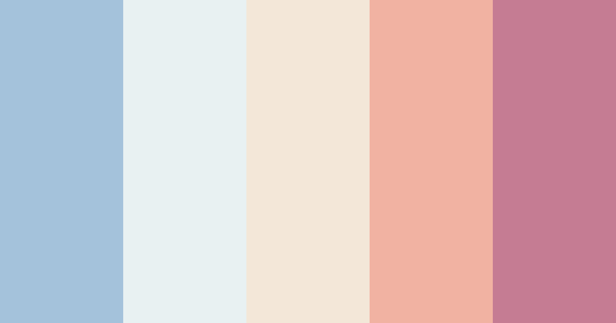 Download winter wonderland color palette PNG image (landscape)