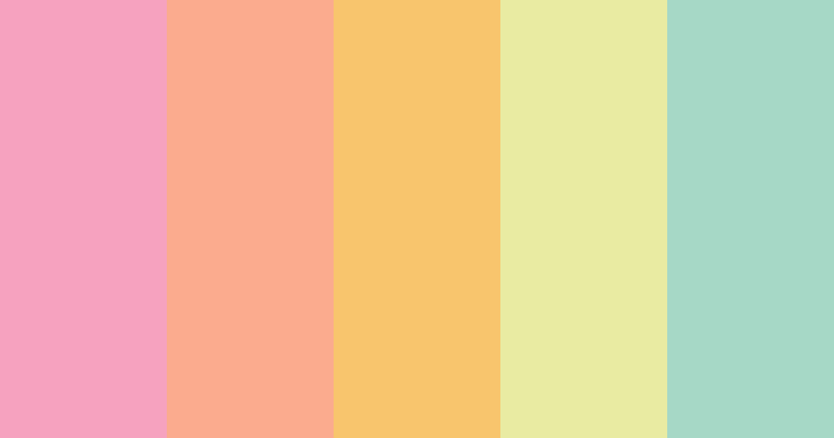 Download cat color palette PNG image (landscape)