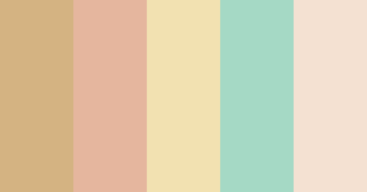 Boba Tea Color Palette