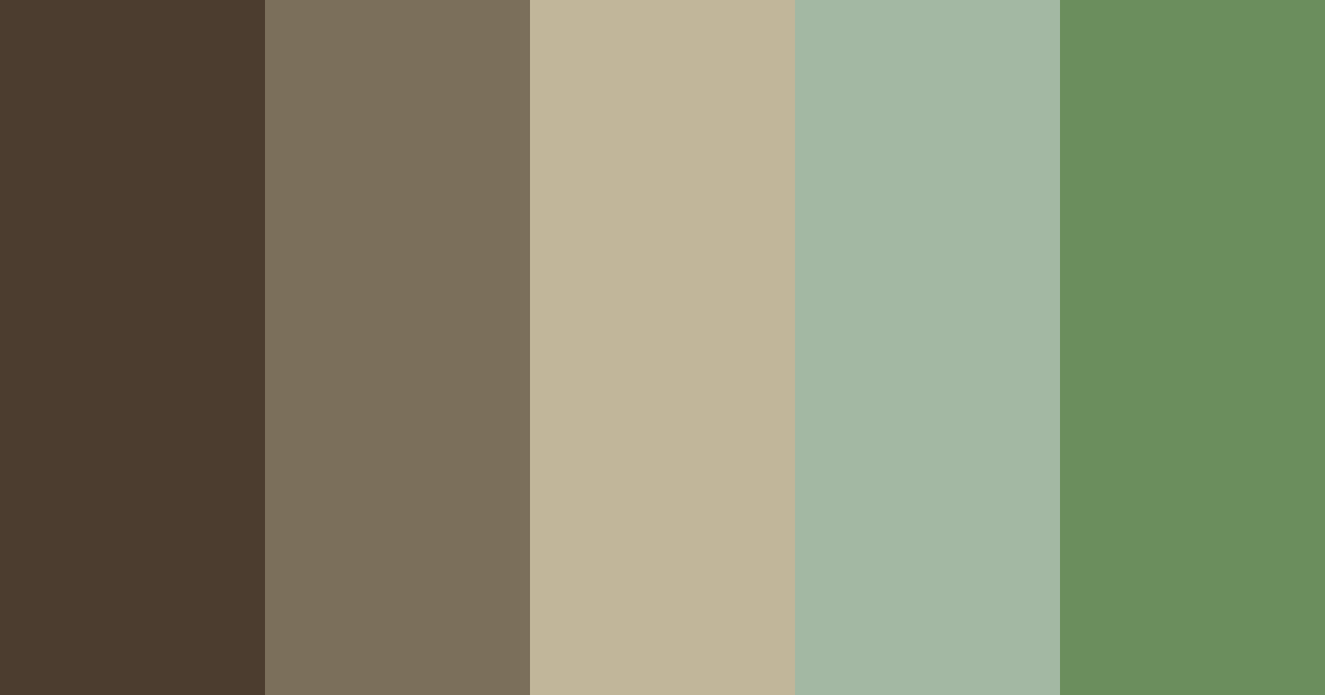 Download swampy wilderness color palette PNG image (landscape)
