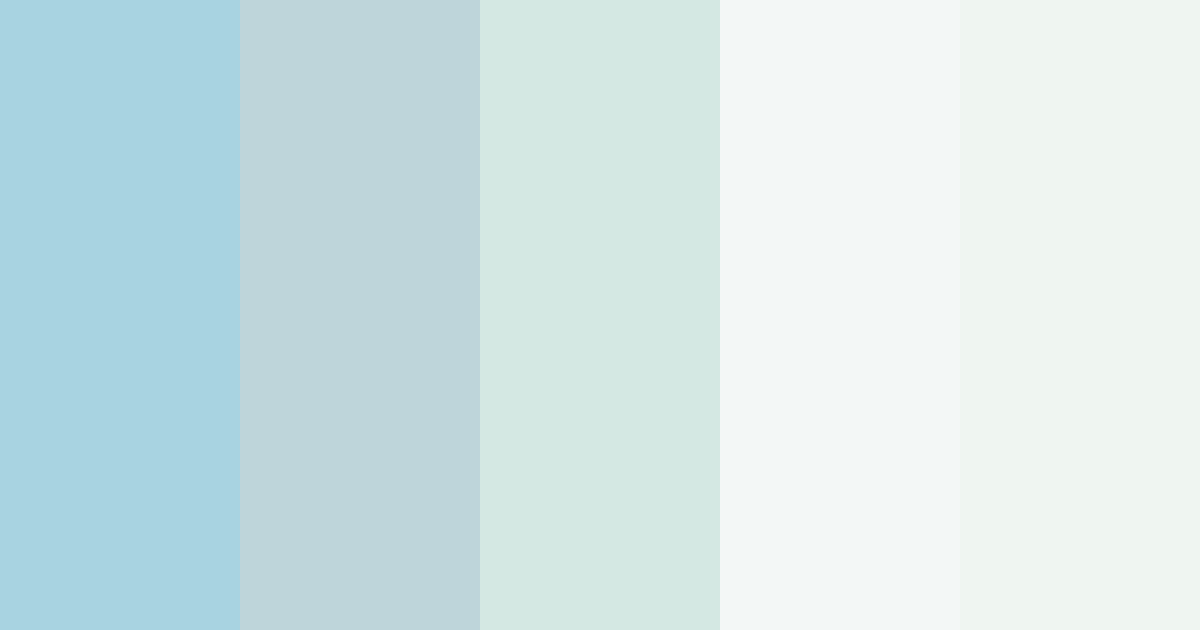 Download frost color palette PNG image (landscape)