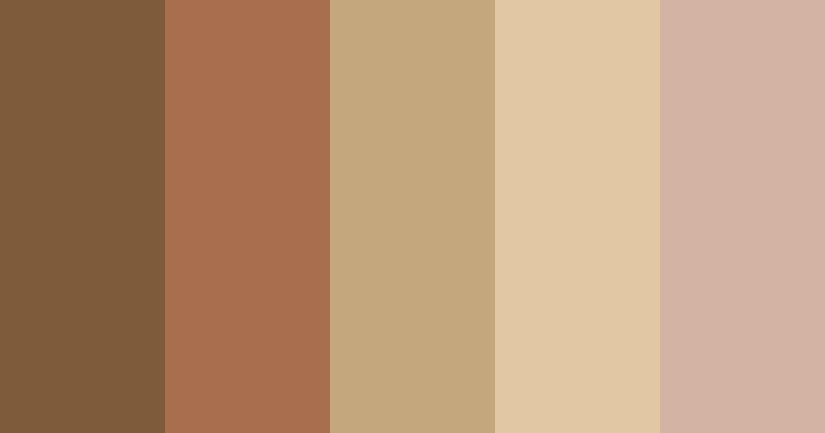 Download hazel color palette PNG image (landscape)