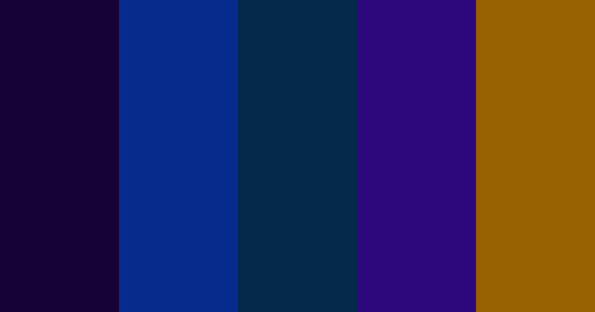 Download ravenclaw color palette PNG image (landscape)