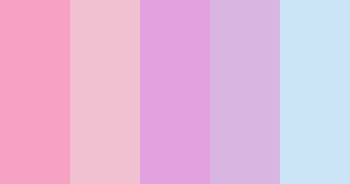 Download princess cadence color palette PNG image (landscape)