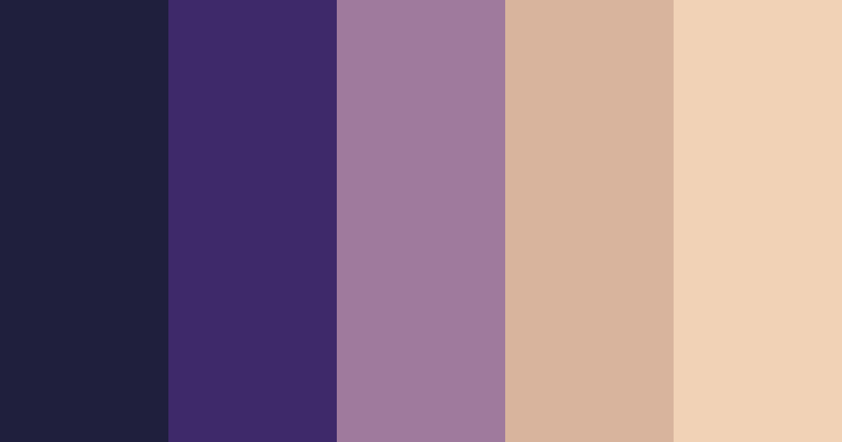 Download raiden shogun color palette PNG image (landscape)