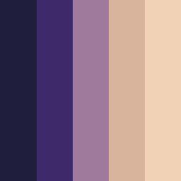  in Raiden Shogun Color Palettes
