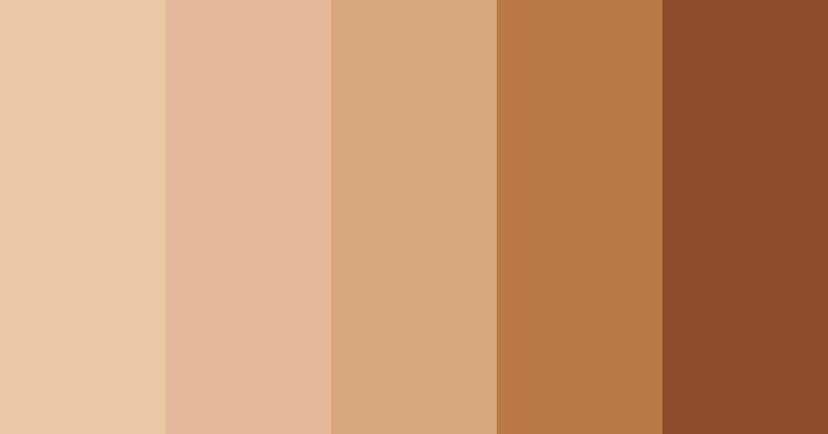 Download fawn rockabye color palette PNG image (landscape)