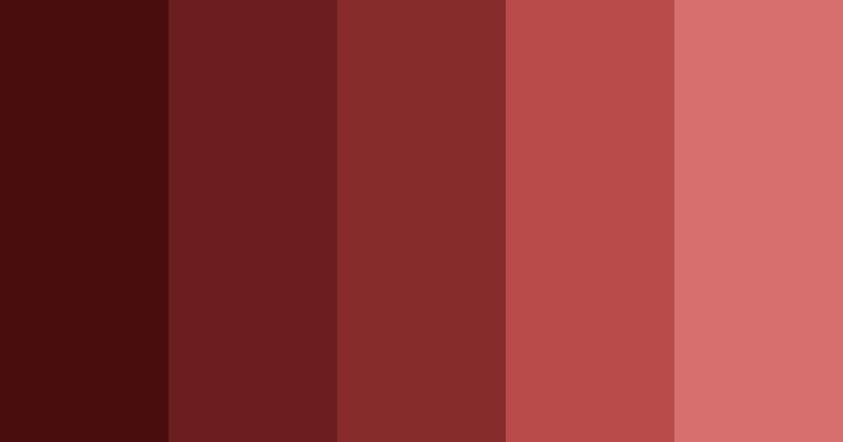 Download blood red color palette PNG image (landscape)