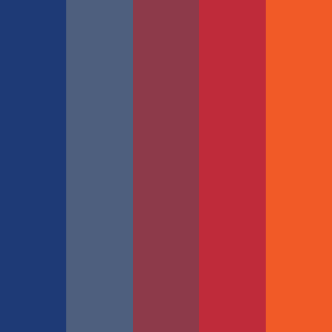 Download bichromatic bliss color palette PNG image (square)