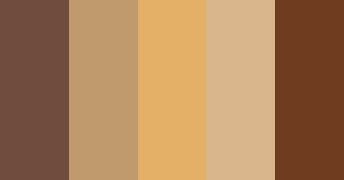 Download auburn allure color palette PNG image (landscape)