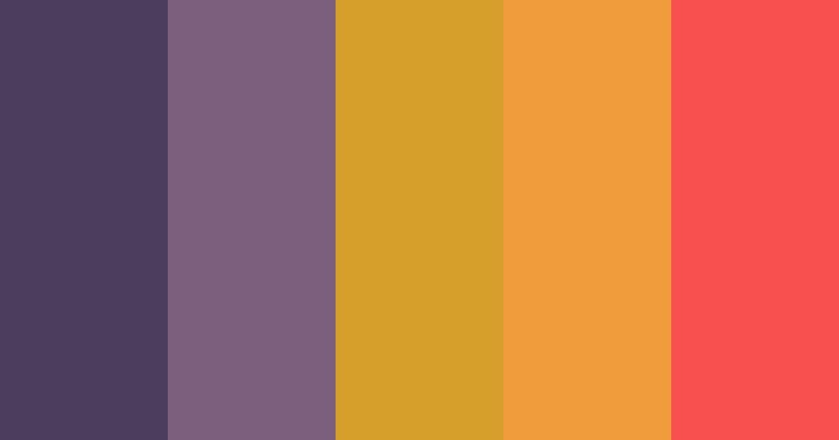 Download stranger vibes color palette PNG image (landscape)