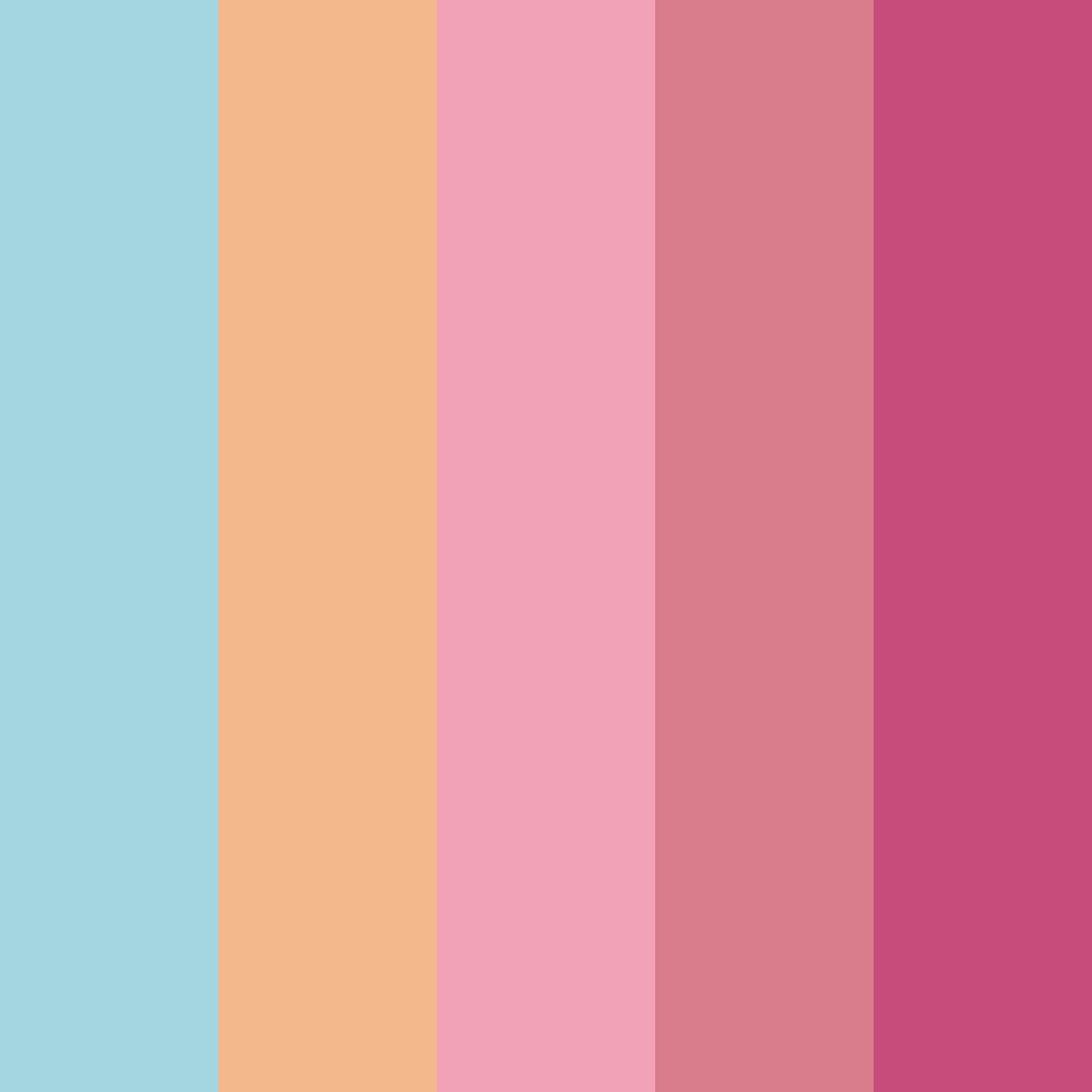 Download wintery2k 80s color palette PNG image (square)
