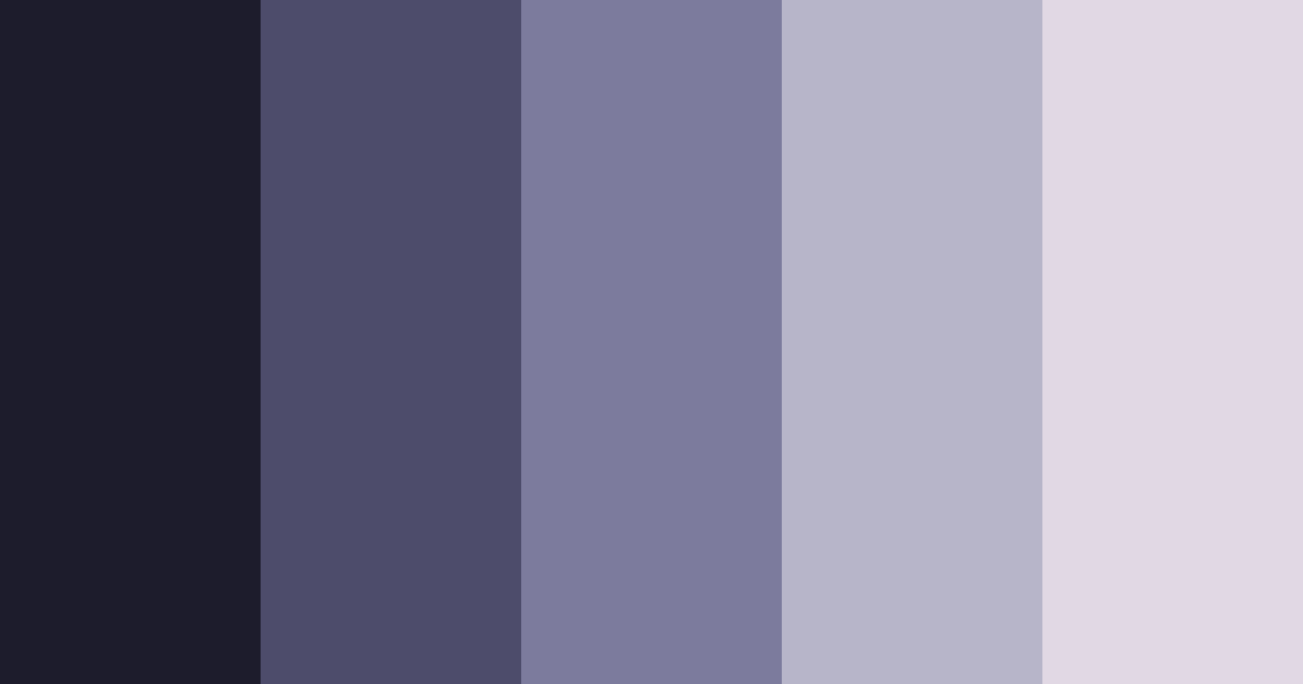 Download modern elegance color palette PNG image (landscape)