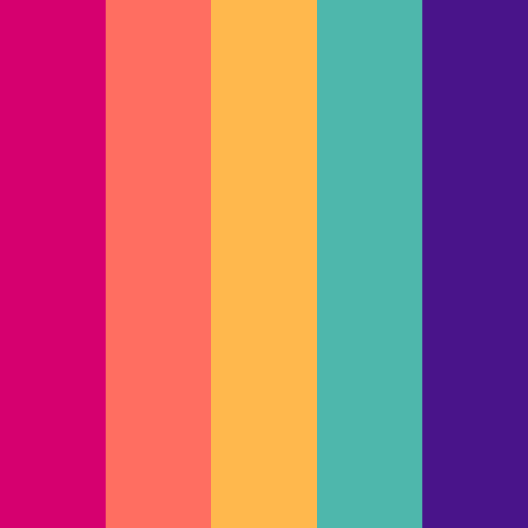 Download cuntboy color palette PNG image (square)