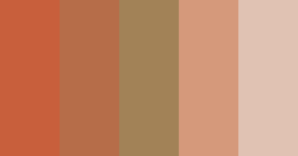 Download auburn glow color palette PNG image (landscape)