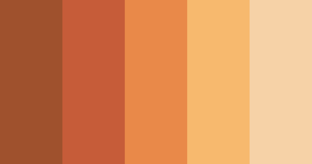 Download auburn sunset color palette PNG image (landscape)