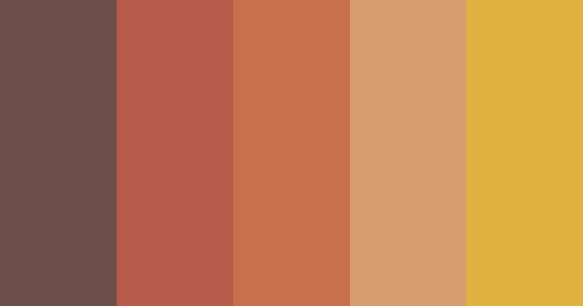 Download auburn sunset color palette PNG image (landscape)