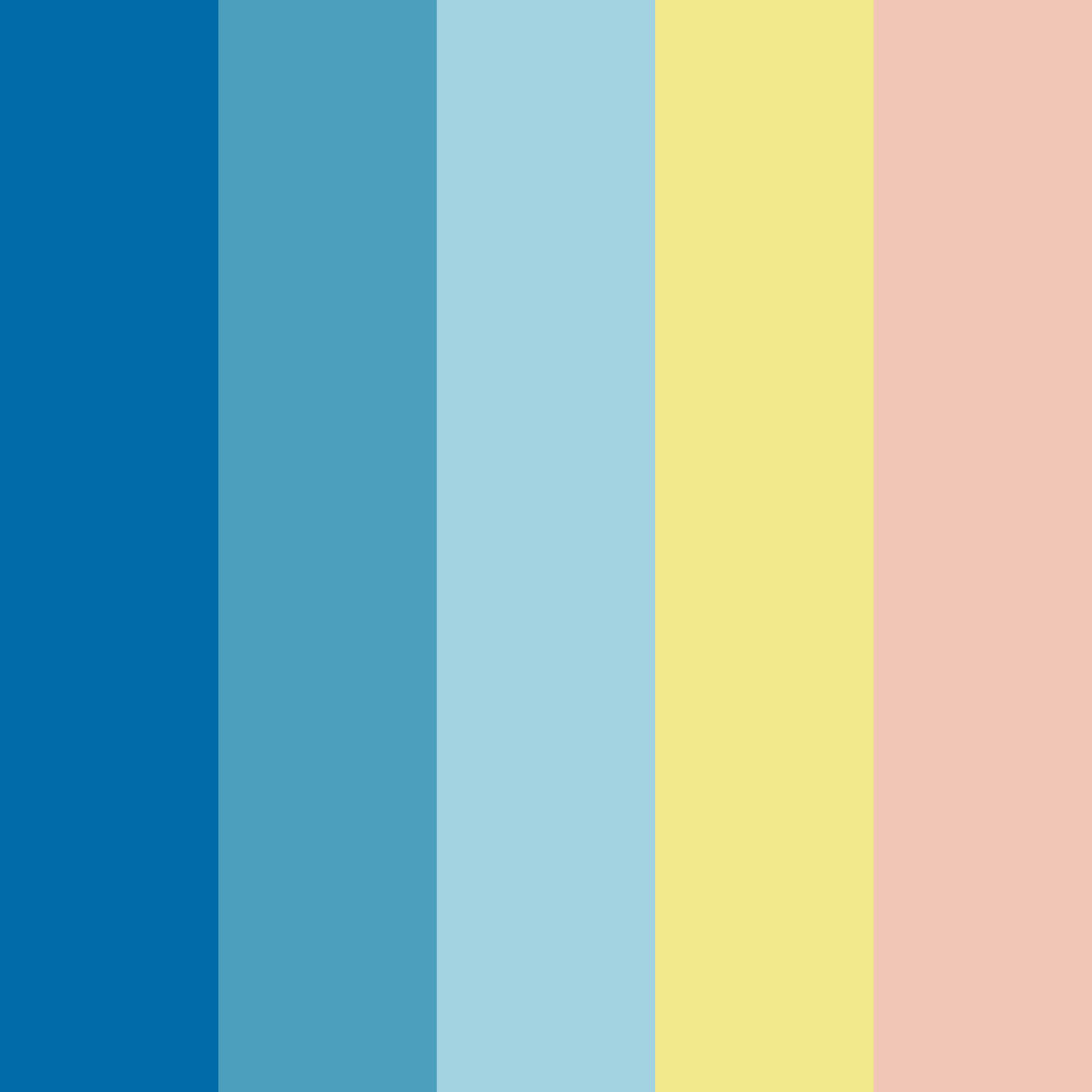 Download sweden color palette PNG image (square)