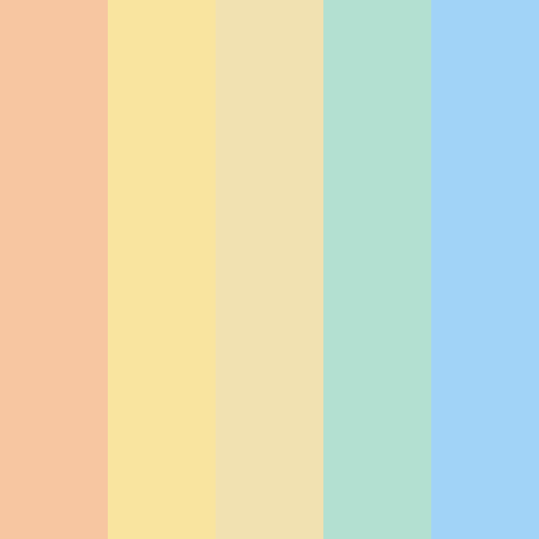 Download june color palette PNG image (square)