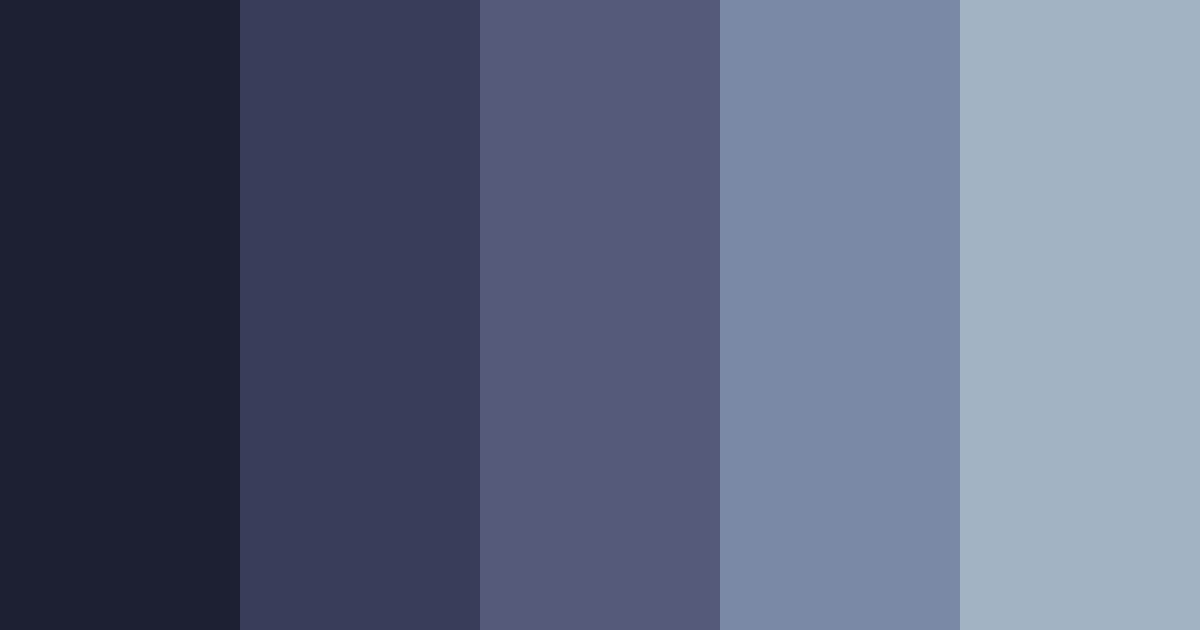 Dark Night Color Palette