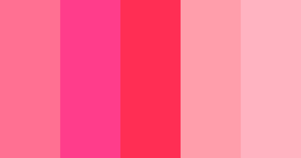 Download 80s pink color palette PNG image (landscape)