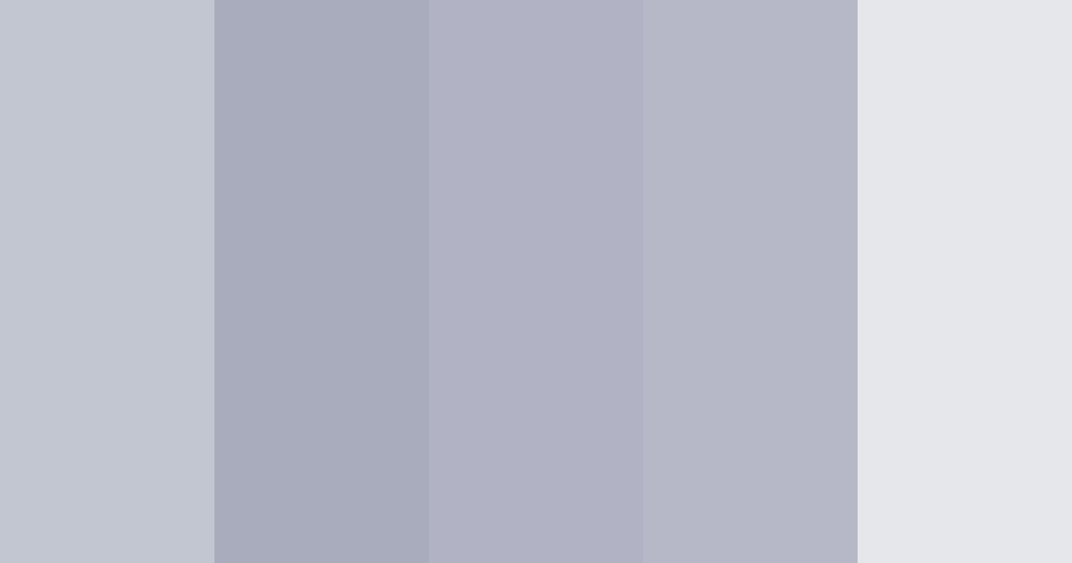 Download winter's whisper color palette PNG image (landscape)