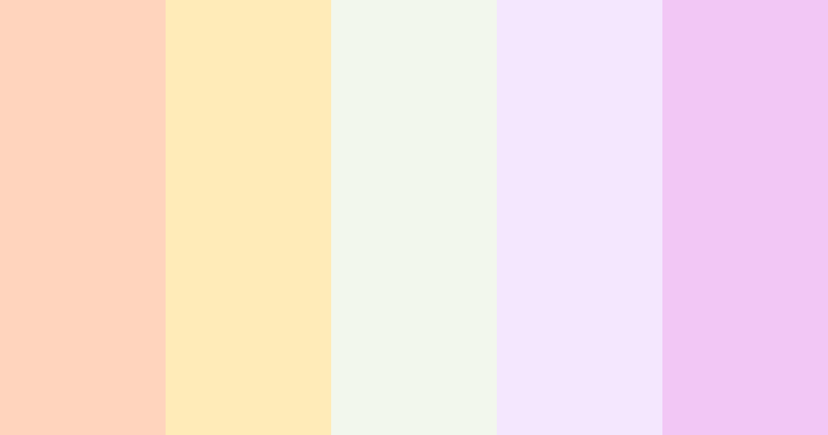 Download pookie color palette PNG image (landscape)