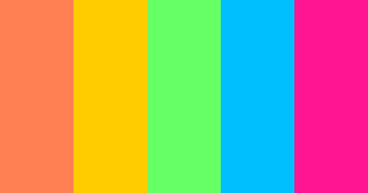Download hippie side character color palette PNG image (landscape)