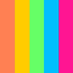 in Hippie Color Palettes