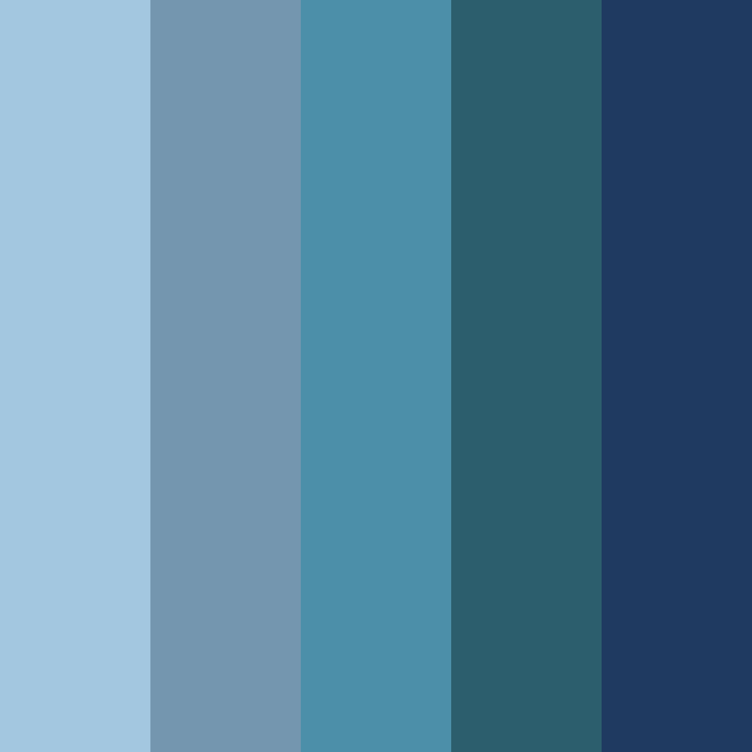 Download snowstorm night color palette PNG image (square)