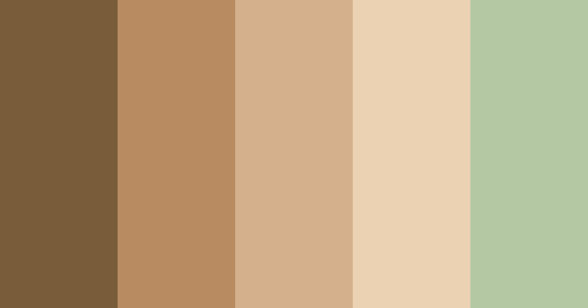 Download hazel glow color palette PNG image (landscape)