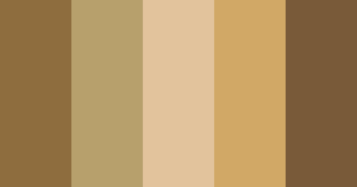 Download hazel dream color palette PNG image (landscape)