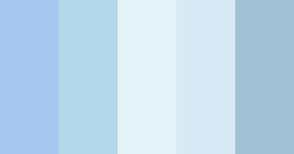 Download winter wonderland color palette PNG image (landscape)
