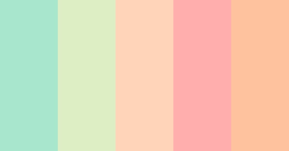 Download love key lime forest color palette PNG image (landscape)